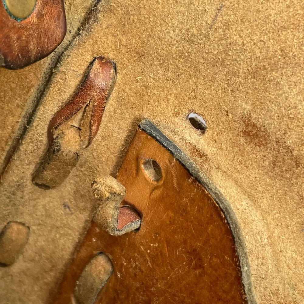 SOLD🔥Beautiful Vintage Leather Satchel - Picture 8 of 9